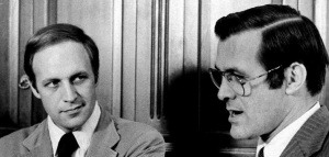 Dick Cheney and Donald Rumsfeld in 1975
